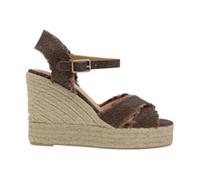 Castañer, ,Shoes ,Donna ,Marrone ,36 EU Bromelia Wedge Espadrille