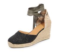 Castañer, ,Shoes ,Donna ,Nero ,36 EU Carina Espadrille Wedges