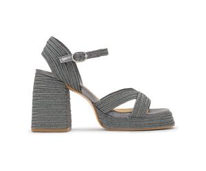 Castañer - Valle 142 Sandal - - Shoes - Donna - Grigio - 41 EU