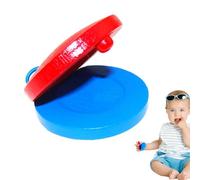 Castantets Tradizionali - Castanets de Finger in Legno, Strumento musicale divertente e creativo per feste a tema per, Eventi di scena della scuola materna