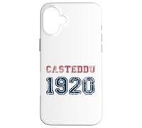 CASTEDDU CAGLIARI SPORT CALCIO AMORE VINTAGE CAGLIARI REGALO Custodia per iPhone 16 Plus