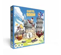 Castel Boom - Gioco da tavolo per bambini | Memoria e Destrezza | 2 a 4 Giocatori | Costruisci Un castello | Da 5 Anni | Kiwizou | Blackrock Games, Blu