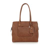 Castelijn & Beerens Carisma Borsa a tracolla RFID in pelle 38 cm Scomparto per laptop cognac (72-9664-CO)