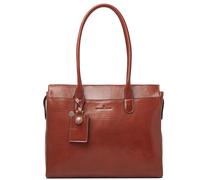 Castelijn & Beerens Gaucho Ellen Borsa shopper cognac, pelle, donna
