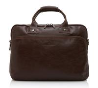 Castelijn & Beerens Firenze Valigetta Protezione RFID Vera Pelle 43 cm Vano porta PC marrone
