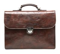 Castelijn & Beerens Rien Cartella RFID in pelle 39,5 cm Scomparto per computer portatile marrone