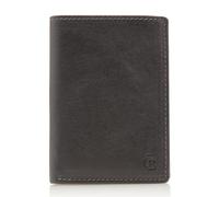 Castelijn & Beerens Canyon Custodia per carte di credito RFID in pelle 7,5 cm nero