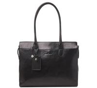 Castelijn & Beerens Ellen Borsa a tracolla in pelle 40 cm Scomparto per laptop schwarz (42-9665-ZW)