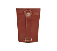 Castelijn & Beerens Gaucho Portafoglio chiave Vera Pelle 9 cm marrone