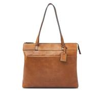 Castelijn & Beerens Lia Borsa shopper Protezione RFID Pelle 45 cm Scomparto per laptop marrone
