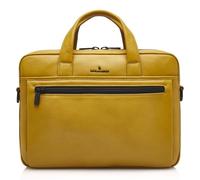 Castelijn & Beerens Nappa X Charlie Cartella RFID in pelle 41 cm Scomparto per laptop yellow (40-9473-GE)