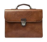 Castelijn & Beerens Rien Valigetta Protezione RFID Vera Pelle 39.5 cm Vano porta PC marrone