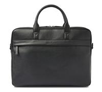 Castelijn & Beerens Valigetta Pelle 42 cm Scomparto per laptop nero