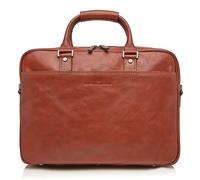 Castelijn & Beerens Verona Cartella RFID in pelle 41 cm Scomparto per laptop lightbrown (68-9472-LB)