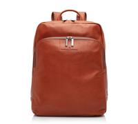 Castelijn & Beerens Firenze Zaino in pelle RFID 41 cm Scomparto per laptop lightbrown (60-9576-LB)