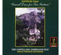 Castellani-Andriaccio Duo Grand Duos for Two Guitars (CD) Album