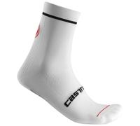 CASTELLI 4520043-001 ENTRATA 13 SOCK Uomo Calzini WHITE BLACK XXL