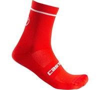 CASTELLI 4520043-023 ENTRATA 13 SOCK Uomo Calzini RED XXL