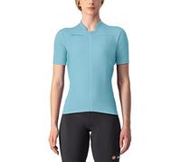 Castelli 4520068-498 Anima 3 Jersey Donna Maglia Lunga Light Acqua/Aruba Blue M