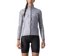 CASTELLI 4520089-870 ARIA SHELL W JACKET SILVER GRAY Giacca S