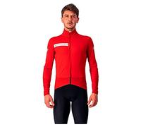 Castelli 4520505-023 Beta Ros Jacket Giacca Uomo Red/Silver Gray XXL