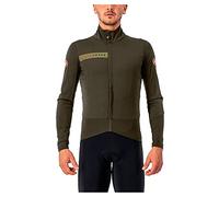 Castelli 4520505 BETA RoS JACKET Giacca Uomo MILITARY GREEN/GREEN TEA XL