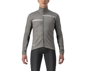 CASTELLI 4520507-064 TRANSITION 2 JACKET Uomo Giacca NICKEL GRAY/DARK GRAY-SILVER R XL