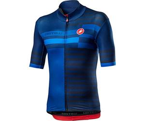 Castelli 4520520-414 Mid Weight PRO Jrsy Maglietta Uomo Savile Blue XS