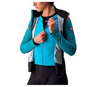 Castelli 4520553-324 ALPHA RoS 2 W JACKET Giacca TEAL BLUE/FIERY RED-SKY BLUE S
