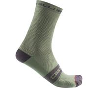 CASTELLI 4521030-346 SUPERLEGGERA T 12 SOCK DEFENDER GREEN Calzini M