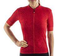 Castelli 4521055-023 PROMESSA Jacq. Jrs Donna Maglia Lunga Red L