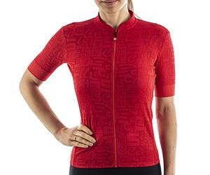Castelli 4521055-023 PROMESSA Jacq. Jrs Donna Maglia Lunga Red L