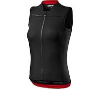 Castelli 4521057-085 Anima 3 Sleeveless Donna Light Black/Red M