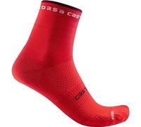Castelli rosso corsa 11 rosso calze donna