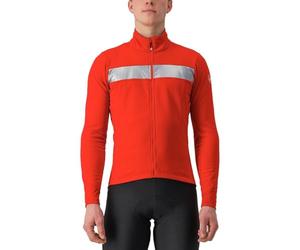 CASTELLI 4521503-023 RADDOPPIA 3 JKT Giacca UOMO RED/SILVER REFLEX Taglia S