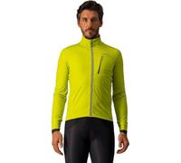 Castelli 4521504-384 GO JACKET Uomo Giacca CHARTREUSE/DARK GRAY XS