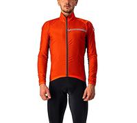 Castelli 4521511 Squadra Stretch Jkt Uomo Giacca Fiery Red/Dark Gray S