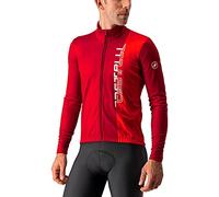 Castelli 4521515-622 TRAGUARDO Jersey FZ Maglia Lunga PRO Red/Red M