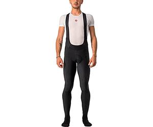 Castelli 4521517 VELOCISSIMO 5 BIBTIGHT Leggings Uomo, BLACK/RED REFLEX L