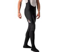 Castelli Calzamaglia Velocissimo 5 con bretelle Uomo Nero Silver Reflex L