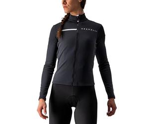 CASTELLI 4521531-085 SINERGIA 2 Jersey FZ Maglia Lunga Donna Light Black/White Taglia L