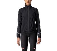 Castelli 4521550-085 Emergency 2 W Rain Jacket Giacca Donna Light Black XS