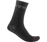 CASTELLI 4521552 Distanza 20 Sock Uomo Calzini Black L/XL