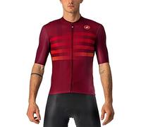 Castelli 4522016-421 Endurance PRO Jrs Maglia Lunga Bordeaux/Red-Orange XL