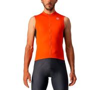 Castelli 4522026-656 ENTRATA VI SLESS Maglia Lunga Fiery Red/Dark Gray-Ivory 3XL