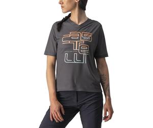 Castelli 4522054-030 Trail Tech W Tee T-Shirt Dark Gray M