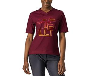 Castelli 4522054-091 Trail Tech W Tee T-Shirt BARBARESCO Red L