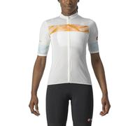 CASTELLI 4522061-065 Fenice Jersey Maglia Lunga Ivory/Pop Orange-Skylight L