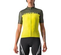 Castelli 4522065-776 VELOCISSIMA Jrs Maglia Lunga Sulphur/Military Green M