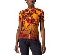 Castelli 4522085-752 Unltd Sentiero Jrsy Maglia Lunga Golden Orange/BARBARESCO Red XL